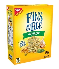 Wheat Thins Spinach and Roasted Garlic Crackers, 175 g