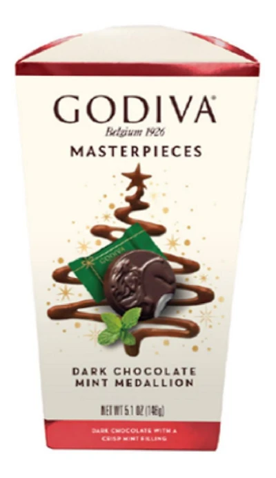 Chocolats noirs à la menthe Masterpiece Godiva