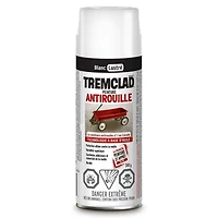 Tremclad Oil Based Rust Spray Paint Gloss White, 340 g