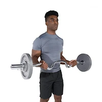 CAP Barbell 2-Inch Olympic Super Curl Bar, 48-Inch Bar