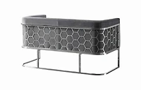 Canadian Cinderella Loveseat Grey