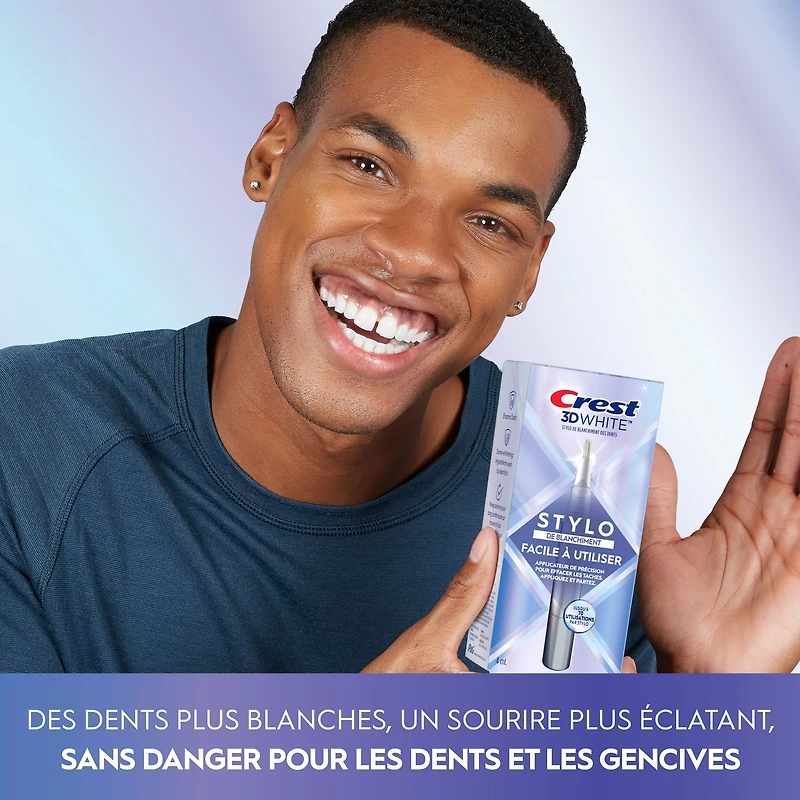 Crest 3DWhite Easy-To-Use Teeth Whitening Pen, 4ML