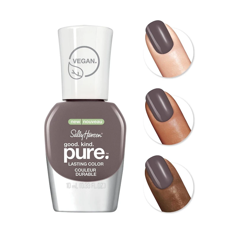 Sally Hansen - Good. Kind. Pure™ Nail Colour, 100% vegan, 15-free* nail polish with sustainable Bamboo and Marine Algae for extra care