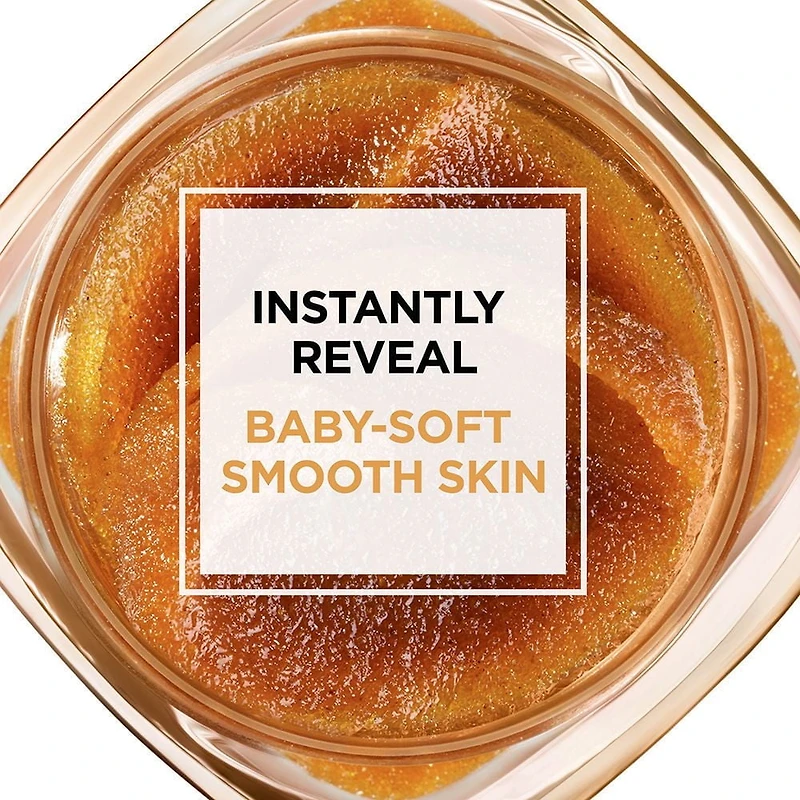 L'Oreal Paris Pure-Sugar Exfoliant avec 3 Sucres Fins + Pépin de raisin pour Peau Terne, 50 ml