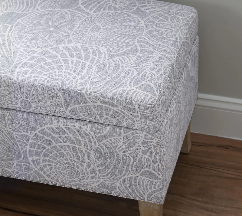 Sydney Stone Storage Ottoman