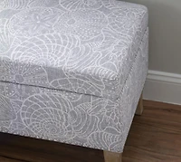 Sydney Stone Storage Ottoman