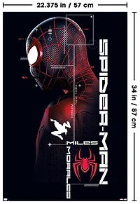 Marvel's Spider-Man: Miles Morales - Miles Wall Poster, 22.375" x 34"