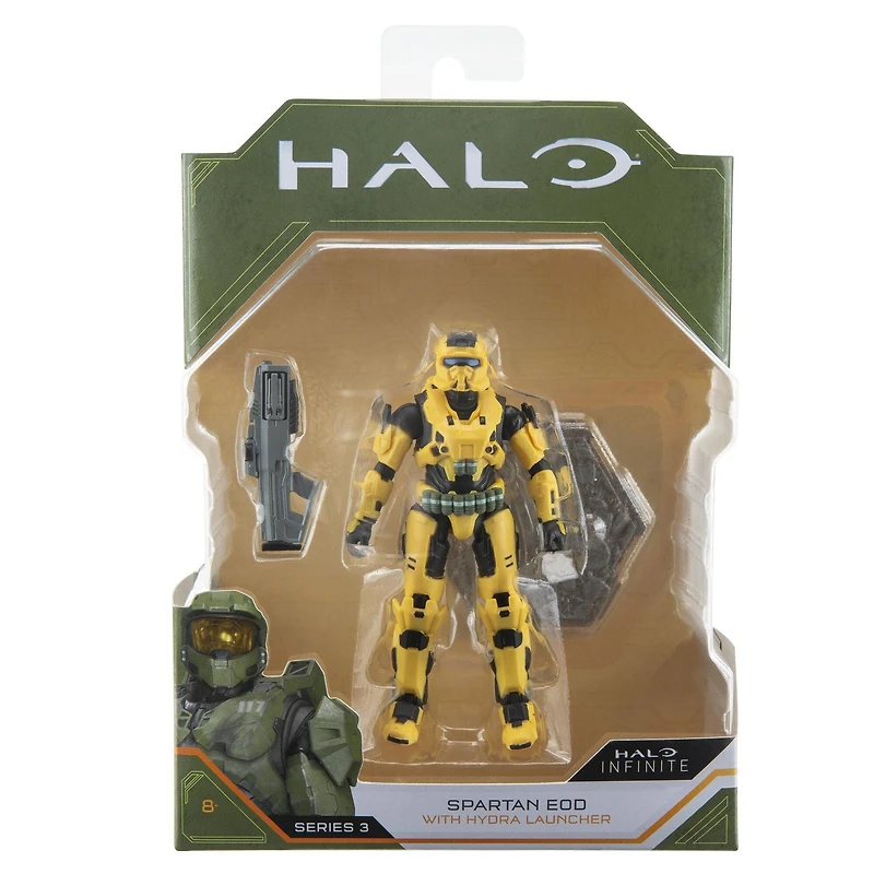 Figurine Halo - Spartan EOD avec lanceur Hydra