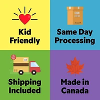 Cubes de pouf ComfyKids®