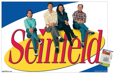 Seinfeld - Logo Wall Poster, 22.375" x 34"