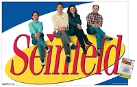 Seinfeld - Logo Wall Poster, 22.375" x 34"