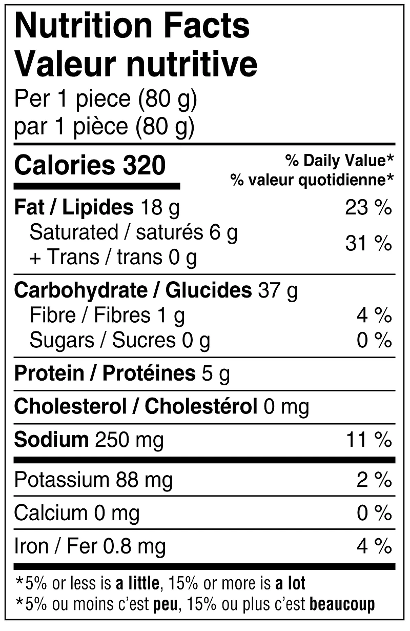 Amul Malabar Paratha 400g Pain plat indien en couches délicieusement moelleux et feuilleté