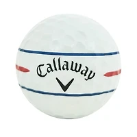 Mulligan - 12 balles de golf récupérées Callaway Chrome Soft 2024 360 Triple Track Pristine