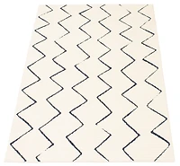 ECARPET Indoor/Outdoor for Balcony, Patio and Garden Raya Blue