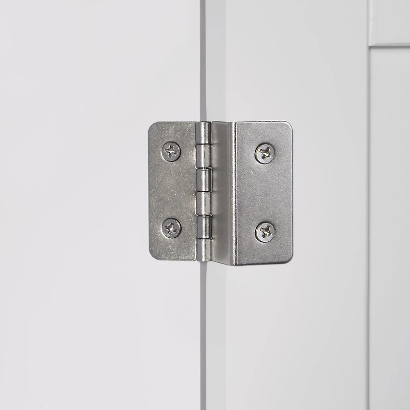 Ashland Collection Maison RiverRidge® Armoire Space Saver, 27,44 po. (larg) x 64,88 po. (haut) x 7,81 po. (profondeur), blanc