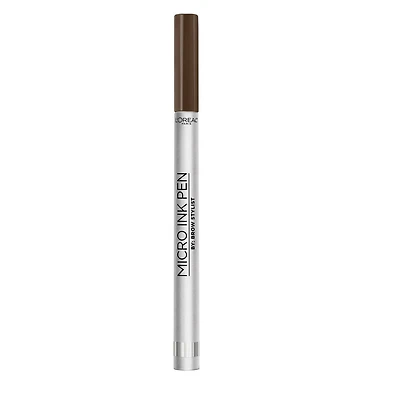 L'Oréal Paris Micro Ink Pen par Brow Stylist, Stylo Microblading , Jusqu'à 24H Teinte, Brunette Claire Tenue Toute La Journée.