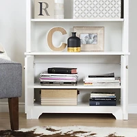 South Shore Vito 3-Shelf Bookcase with Doors