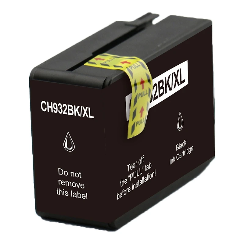 L-ink Cartouche à Jet d'encres Noir Compatible 932XL (CN053AN)