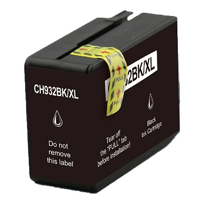 L-ink Cartouche à Jet d'encres Noir Compatible 932XL (CN053AN)