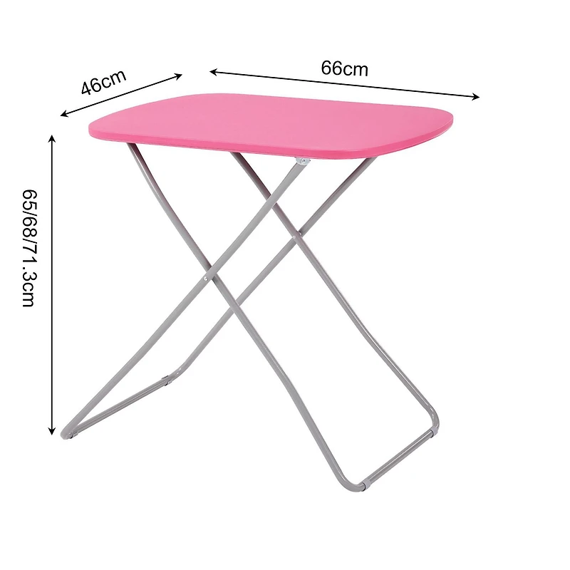 Table d'activités pliante personnelle pour enfants
