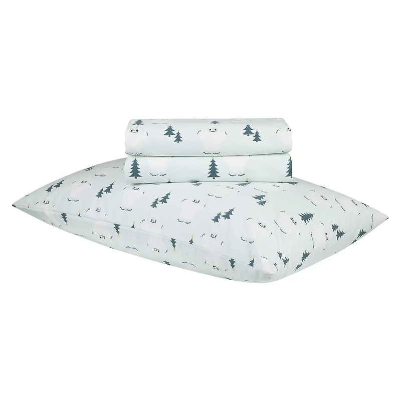Holiday Flannel Sheet Set