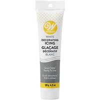 Tube de glaçage blanc prêt à l’emploi Wilton Glaçage blanc, 120 g (4,25 oz)