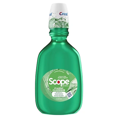 Rince-bouche Crest Scope Classique, Menthe originale 1.5L