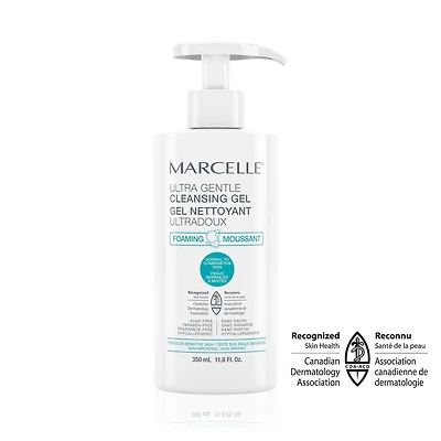 Marcelle Gel nettoyant ultradoux moussant avec aloe vera