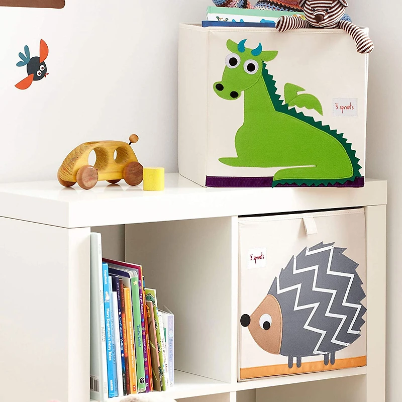 3 Sprouts Hedgehog Baby Toy Storage Box