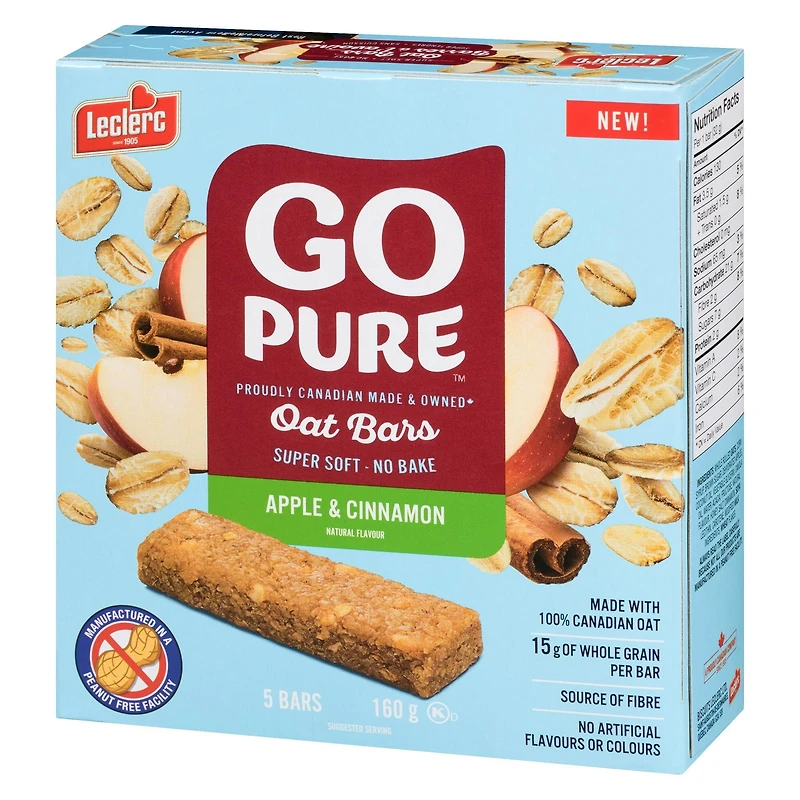 Apple & Cinnamon Oat Bars