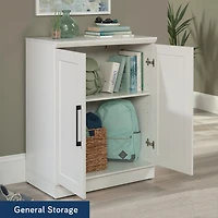 Sauder HomePlus Base Cabinet, White, 438284