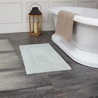 Tapis de bain en coton réversible doux et absorbant Fabstyles Basix