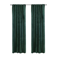 Sicily Room Darkening Dual Header Indoor Curtain