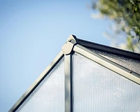 CANOPIA by PALRAM Glory 8 ft. x 12 ft. Premium Greenhouse Kit - Grey