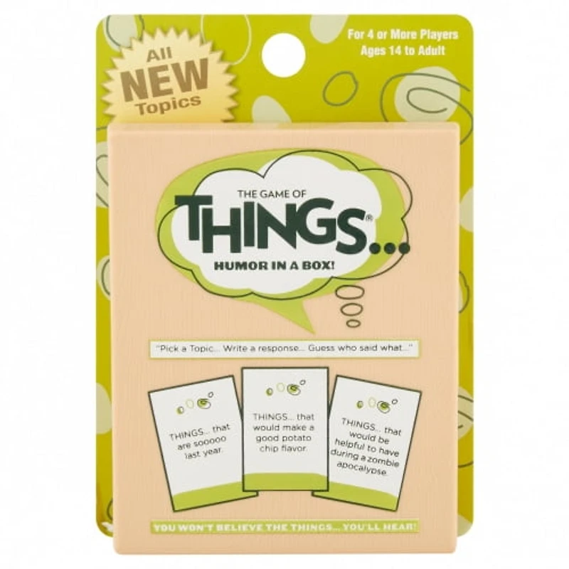 The Game of Things Card Game