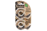 Ruban plus écologique 123DM-2-EF Magic(MC) Scotch®, 19 mm x 13,9 m (0,75 po x 550 po), avec dévidoir, 2 rouleaux/paquet Ruban plus écologique