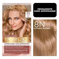 L'Oréal Paris Excellence Crème, Permanent Hair Dye, No Ammonia, 1 un