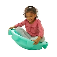 Step2 Topsy Turtle Rocking Disk and Steppingstone, Balance and Climbing Toy for Kids and Toddlers, Indoor/Outdoor, 18 Months - 3 Years, Mint