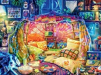 Buffalo Games - Aimee Stewart - Blanket Fort 1979 - 1000 Piece Jigsaw Puzzle