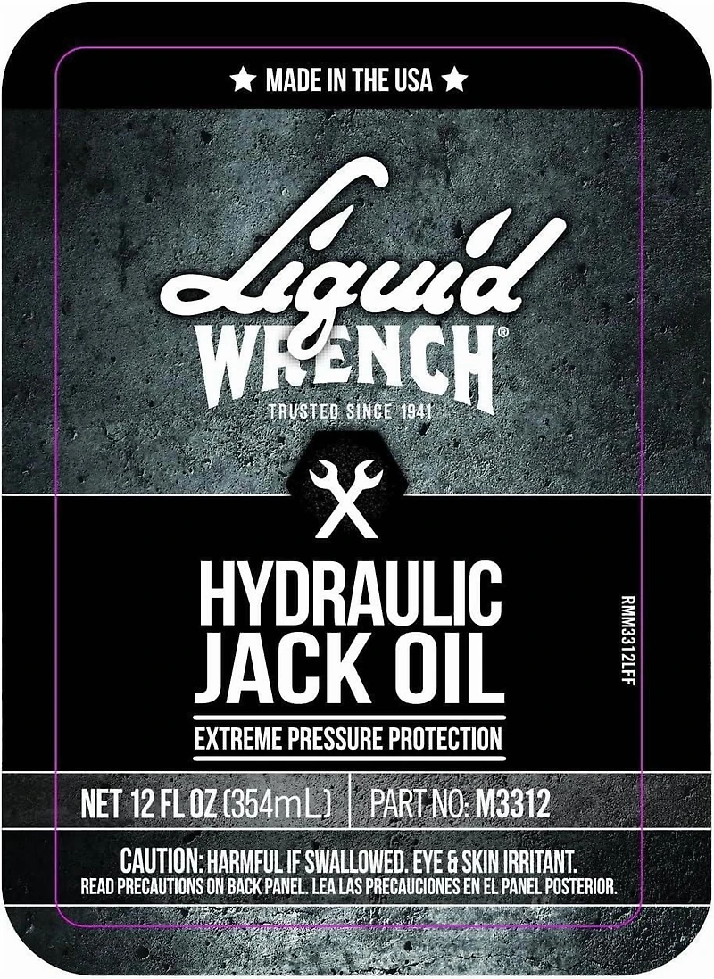 Liquid Wrench Jack Oil 32oz - 12 Pack