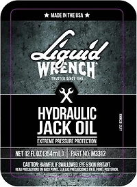 Liquid Wrench Jack Oil 32oz - 12 Pack