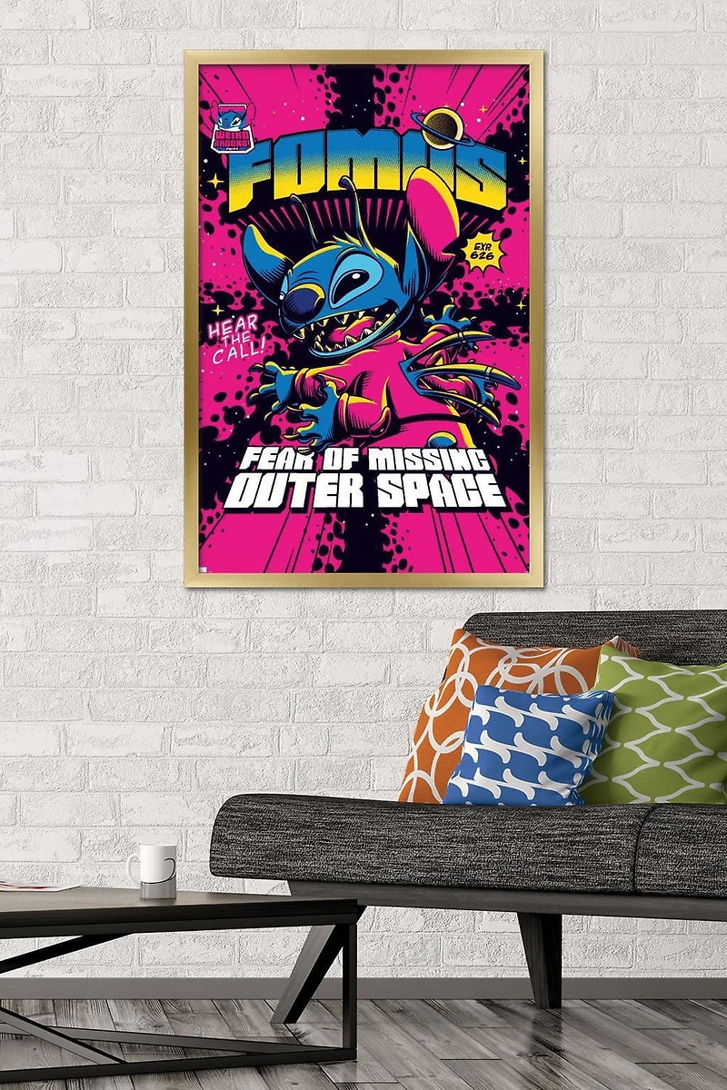 Disney Lilo and Stitch - Hear The Call Wall Poster, 14.725" x 22.375"