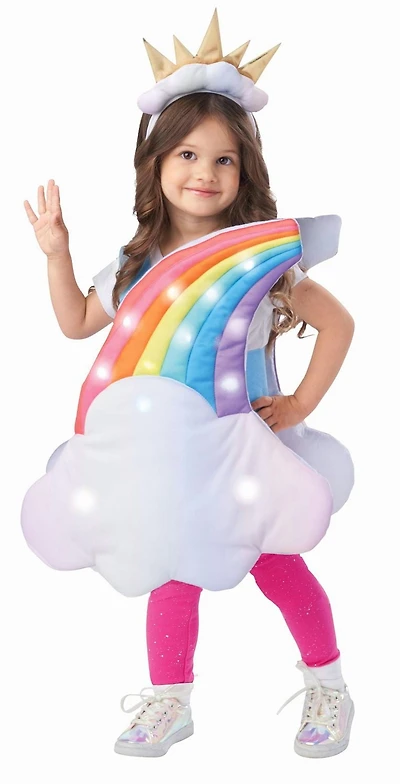 HALLOWEEN ARC-EN-CIEL ILLUMINÉ