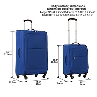 JetStream® 2 Piece Softside Luggage Set