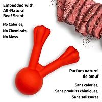 Playology Branche craquante Bœuf Jouet parfumé pour chien