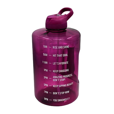 Mainstays 3.78L Bouteille d'eau en plastique Violet