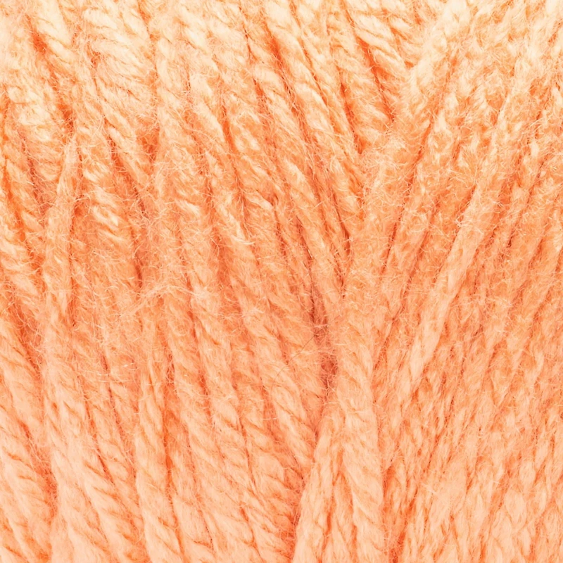 Laine acrylique peignée Caron® Simply Soft™ n° 4 (moyenne), Pêche, 170,1 g, 280 m