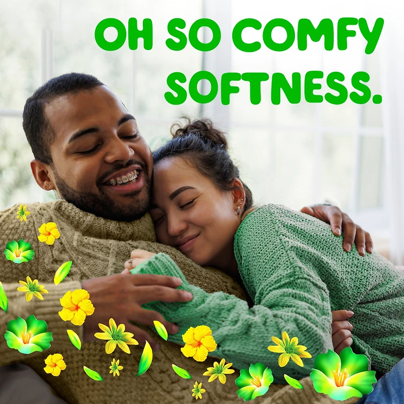 Gain Liquid Fabric Softener, Original Scent, Smooth Touch - softness you can feel, 2.63L