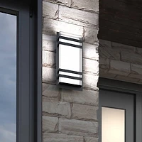 Artika Glow Box 3 indoor/outdoor light, Intergrated LED Outdoor Wall Light