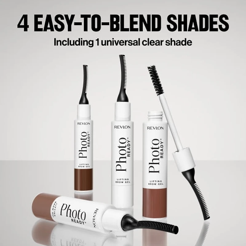 Revlon PhotoReady Lifting Brow Gel, Tinted Eyebrow Lamination, 802 Soft Taupe, 0.23 fl oz